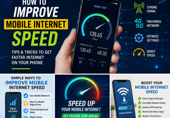 How to Improve Mobile Internet Speed