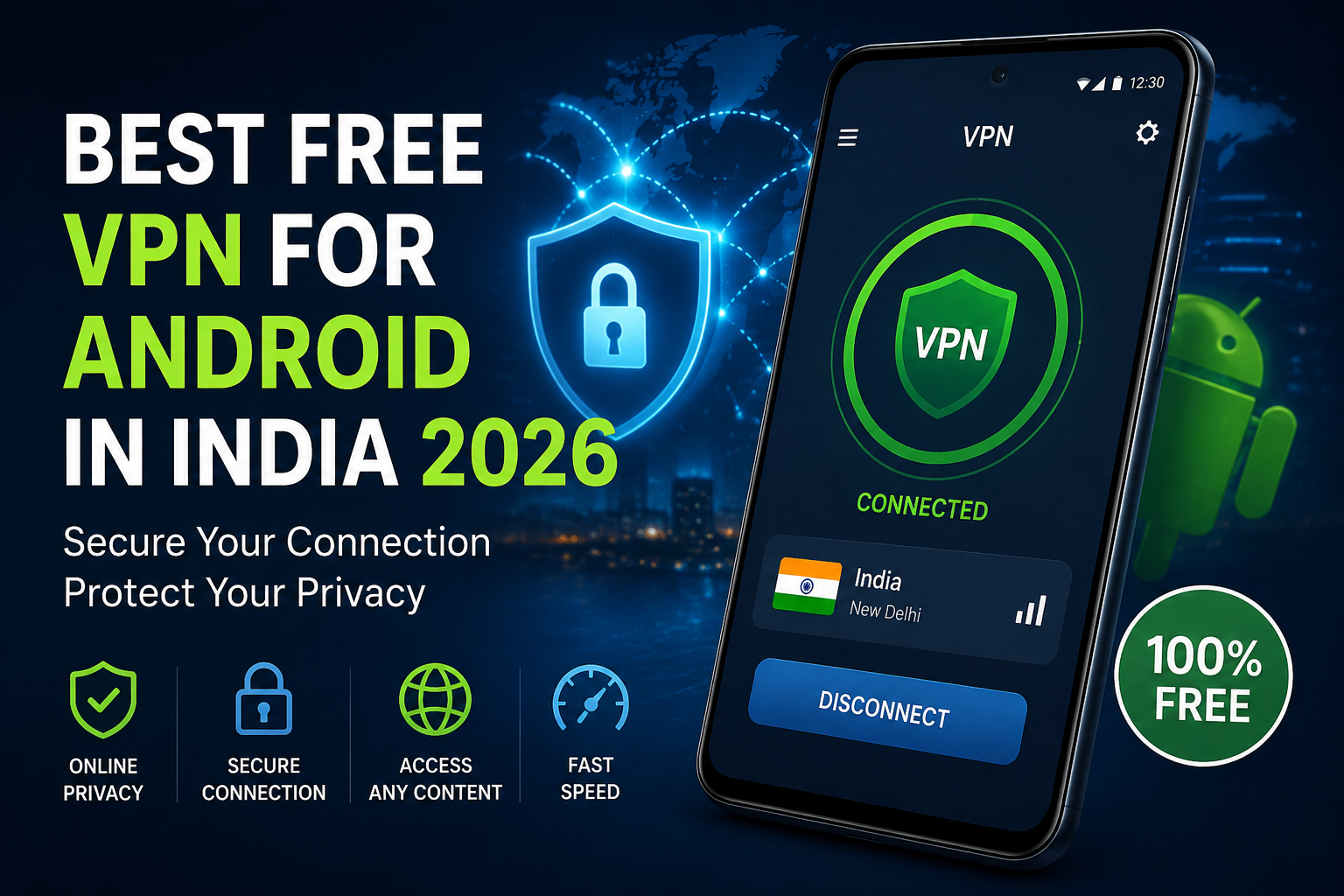 Best Free VPN for Android in India 2026