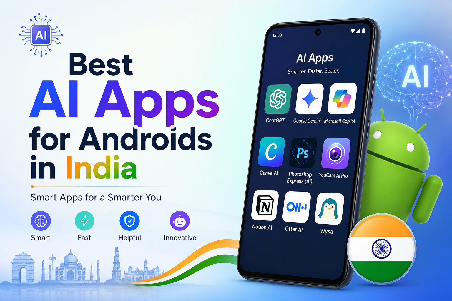 Best AI Apps for Androids in India