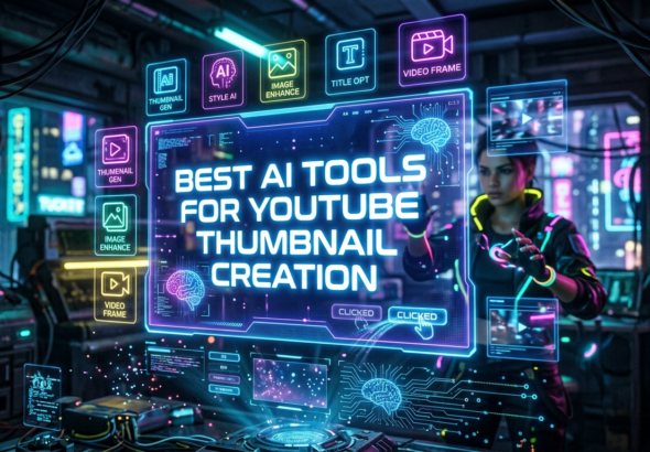 Best AI Tools for YouTube Thumbnail Creation