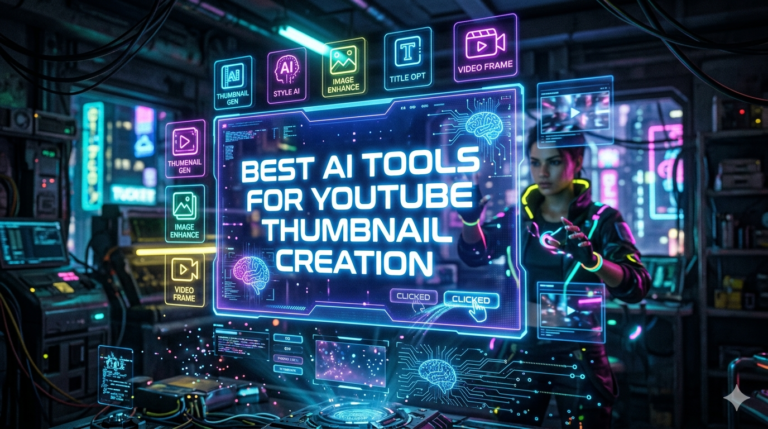 Best AI Tools for YouTube Thumbnail Creation