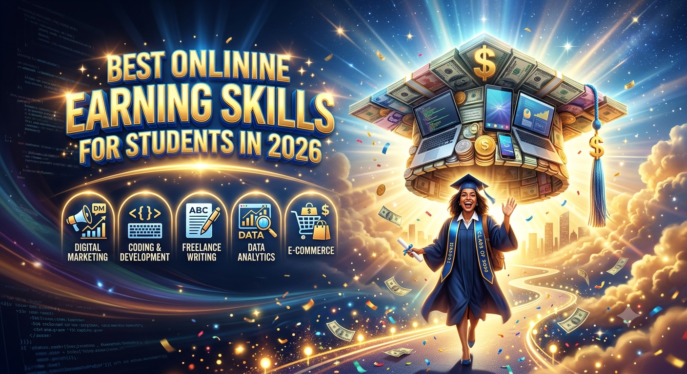 Best Online Earning Skills for Students in 2026